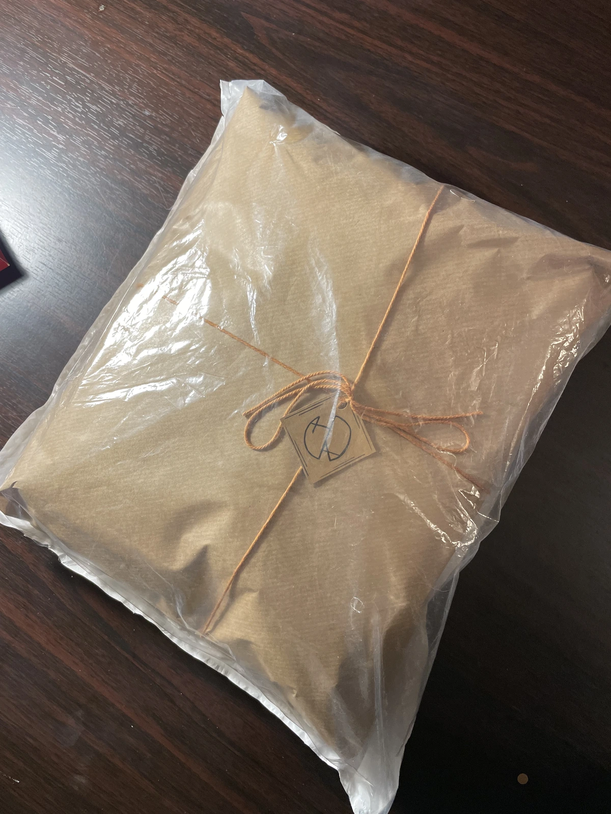 packaged custom bleach art hoodie prepared for worldwide shipping