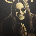 Video showing the full hand painted bleach art Ozzy Osbourne design on T-shirt