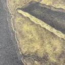 Video showing the Dota 2 stone-style logo painted with bleach on the back of a t-shirt