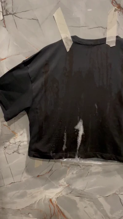 Creating a Hand Painted Gorillaz Cropped T Shirt