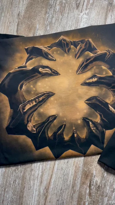 Lifestealer Dota 2 Bleach Art T-Shirt – Vorder- und Rückseite