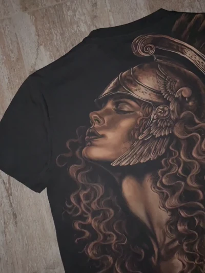 Warrior Queen Bleach Art T-Shirt – Handbemaltes Prozessvideo